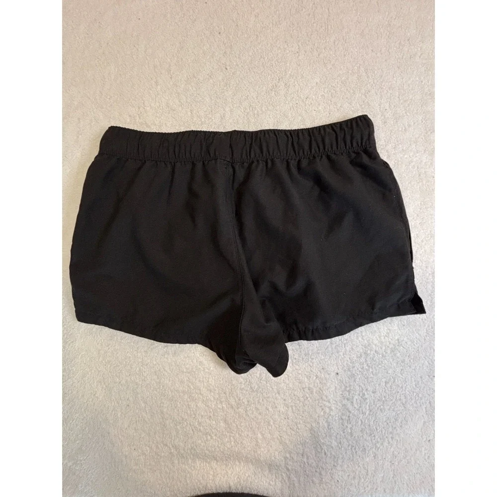ASOS Swim Board Shorts Mens XL Black Mesh Lined Drawstring Swimwear Surfing‎